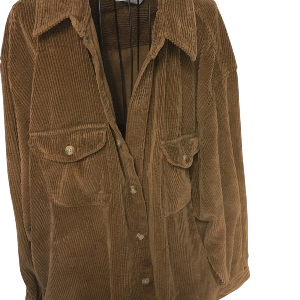 Cherokee brown Corduroy Utility Jacket